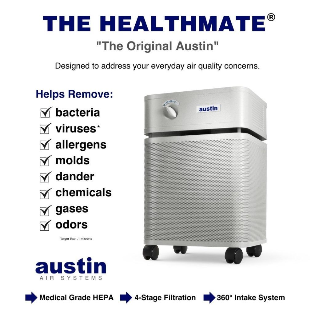 HealthMate Austin Air Systems. Clinically Proven Air Purifiers.
