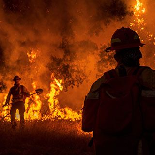 Increase in Covid-19 cases and a difficult wildfire season, makes for a perfect storm