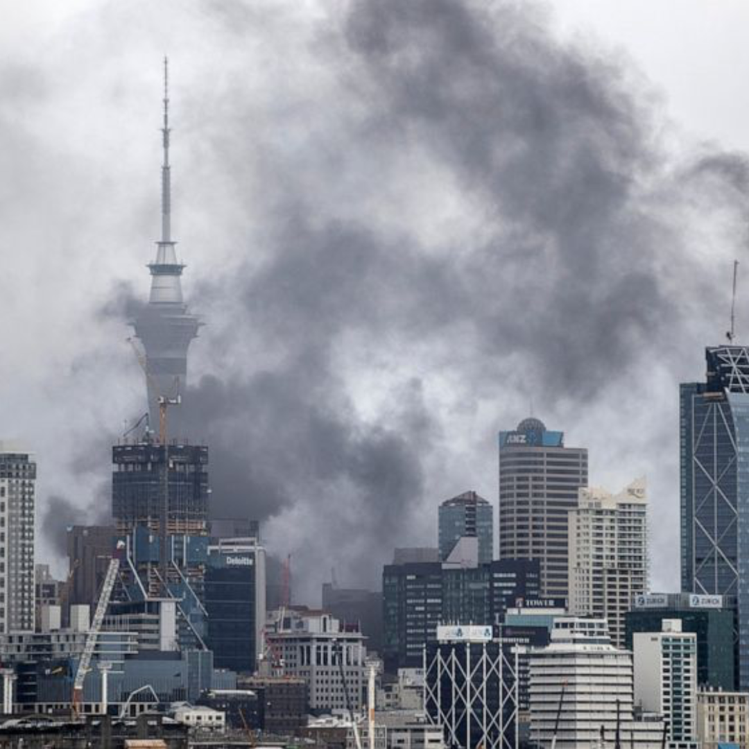 smoke travels square